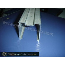 Rail de rideau en profilé d&#39;aluminium pour stores verticaux